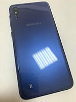 Задняя крышка Samsung M105 Galaxy M10 синяя Ocean Blue оригинал + стекло камеры