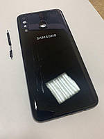 Задняя крышка Samsung M305 Galaxy M30 черная + стекло камеры