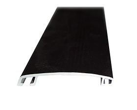 Алюмінієвий профіль притискна, кришка АПК-40, коричневий (6.1 м)