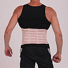 Чоловічий корсет для спортзалу, пояс для тренажерки, спортивний чоловічий корсет (5101)