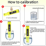 РН метр PH-02- 0.00-14.00 ph з точністю 0,01 з автоматичним калібруванням, фото 8