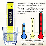 РН метр PH-02- 0.00-14.00 ph з точністю 0,01 з автоматичним калібруванням, фото 4