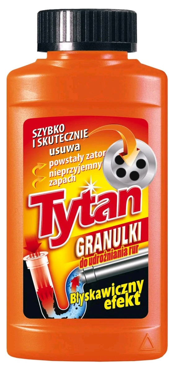 Tytan гранули для чищення каналізаційних труб 800 г