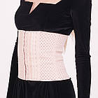 Дихаючий корсет з кісточками, стягуючий корсет, бандаж після операції, спортивний корсет (5106)