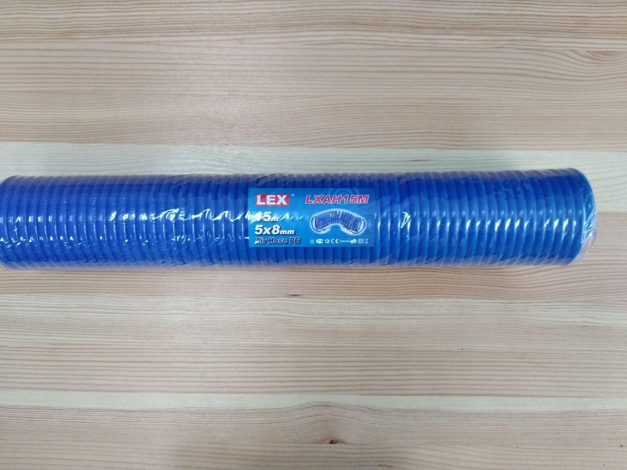 Шланг поліуретановий для компресора Lex LXAH15M [ 15 м. | 5 X 8 мм ]