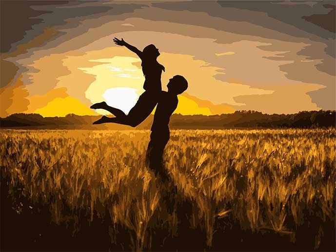 Розмальовка по номерах ArtCraft Вільні та закохані (ACR-10209-AC) 40 х 50 см, фото 1