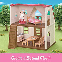 Будинок кролика Сільваніан фемеліс Calico Critters Red Roof Cozy Cottage