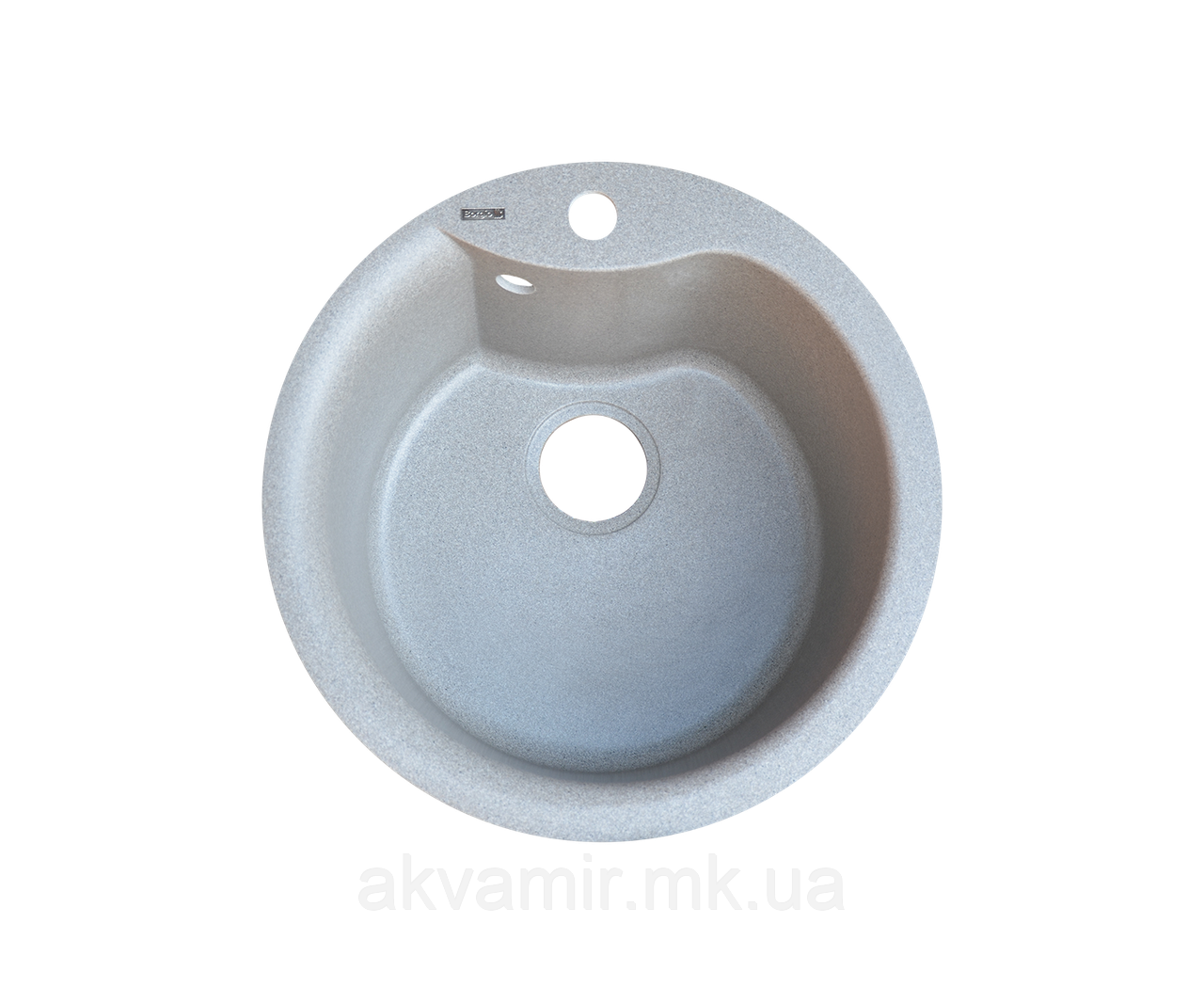 Кухонна мийка Borgio (граніт) ROC-490 (сірий камінь)