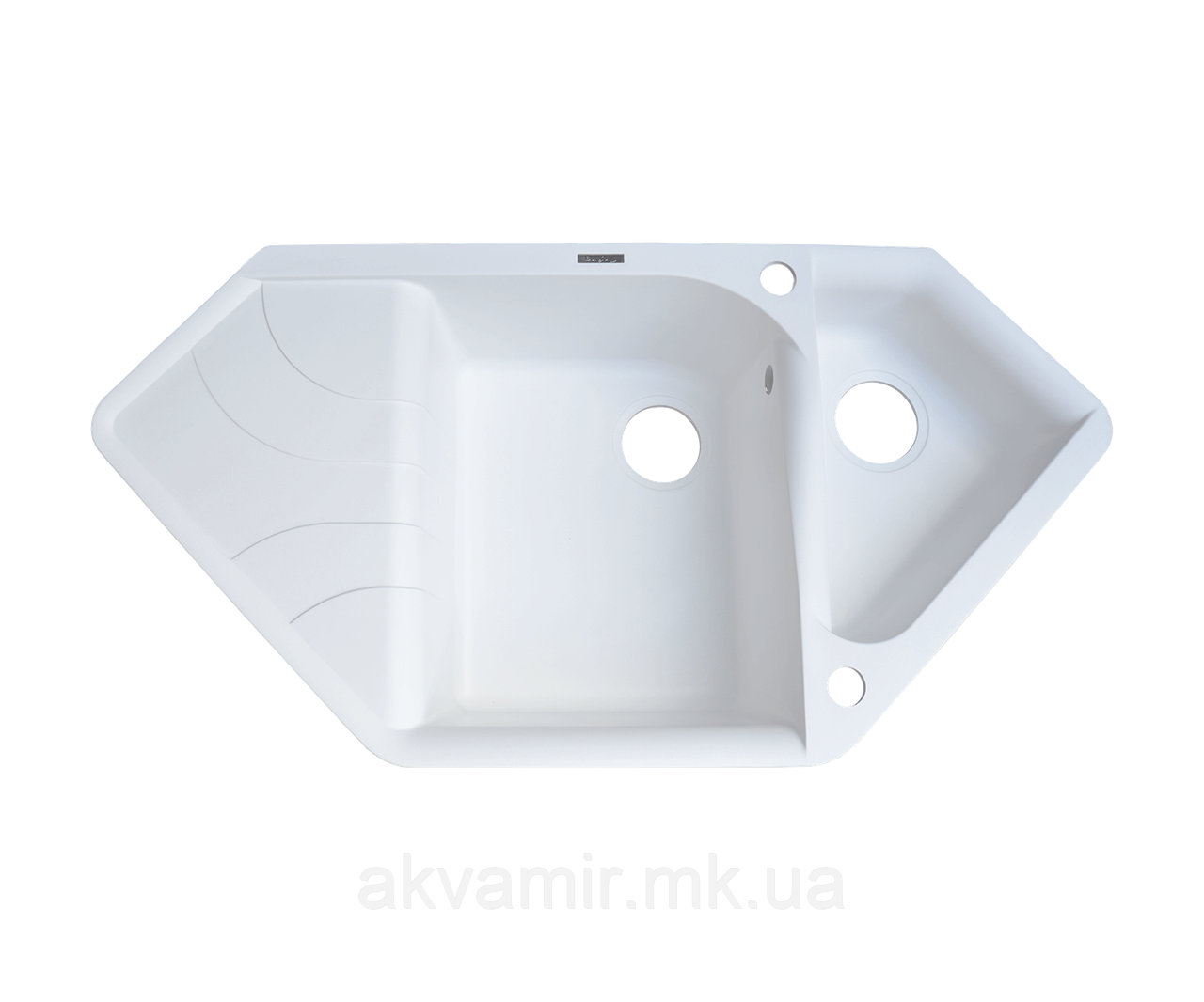 Мийка кухонна TRZ 1000x500 (білий), фото 1