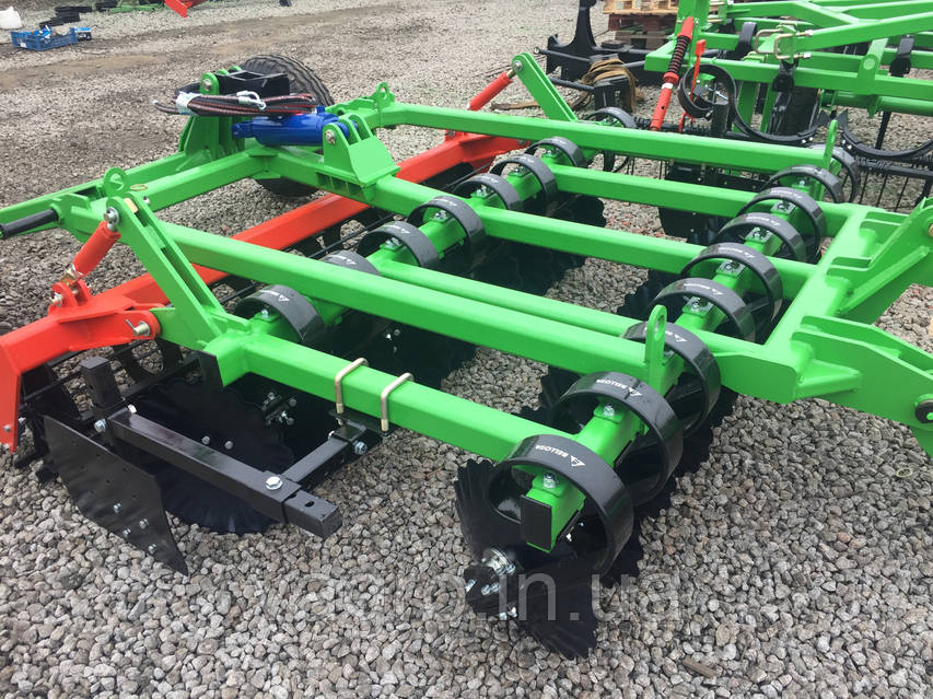 Борона Дискова Причіпна БДА-2.4 ШАРК на Пружинній Стійці Ark