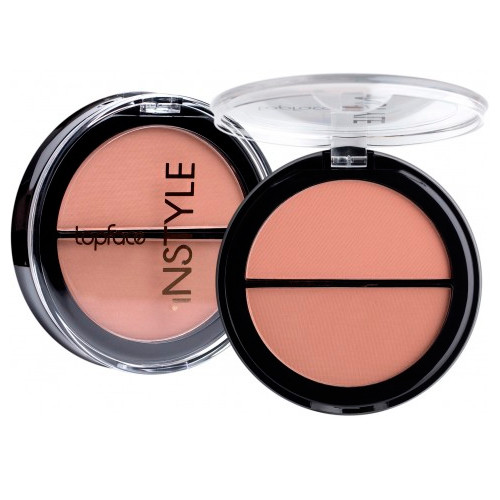 Подвійні рум'яна для обличчя Topface Twin Blush on Instyle PT353