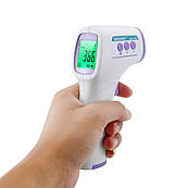 Термометр — пірометр безконтактний HT-801 для тіла (34 - 42.9 °C), предметів (0 + 100 °C)
