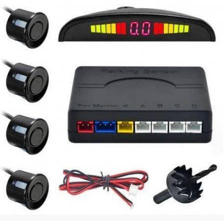 Парктронік (паркувальних радар) Parking Assistant Sensor, 4 чорні датчики, фото 1