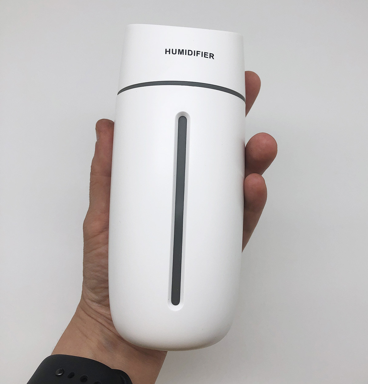 Увлажнитель воздуха компактный ультразвуковой Adna Humidifier Q1 с LED подсветкой для дома, офиса. Белый - фото 7 - id-p1239578780