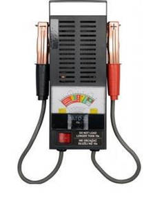 Тестер акумуляторних батарей аналоговий 6V-12V, 200-1000А