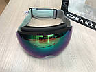 Гірськолижна маска Oakley Flight Deck M (XM) BlockedOut Jasmine 2 Лінзи Prizm Jade Iridium / Prizm Persimmon, фото 4
