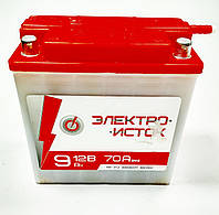 Аккумулятор 12V 9Аh 6мтс9 135/70/140 мм (кислотный) Электроисток