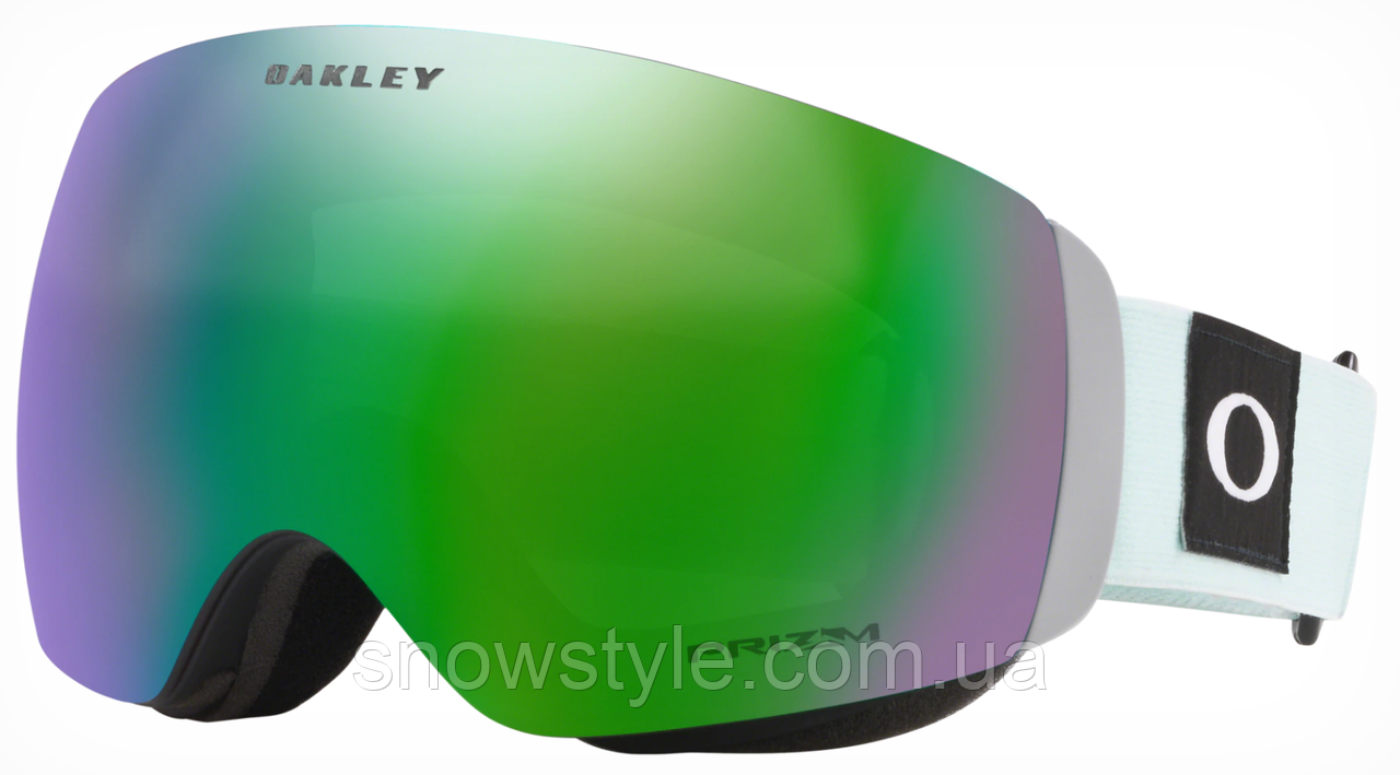 Гірськолижна маска Oakley Flight Deck M (XM) BlockedOut Jasmine 2 Лінзи Prizm Jade Iridium / Prizm Persimmon