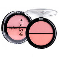 Двойные румяна для лица Topface Twin Blush on Instyle PT353 Тон 002 Розовый