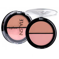 Двойные румяна для лица Topface Twin Blush on Instyle PT353 Тон 005 Натуральный