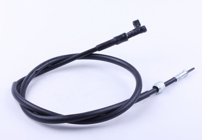 Трос спідометра L-1075 mm (верх квадрат — внутрений.різьба, низ виделка — під болт) — Lead, фото 1