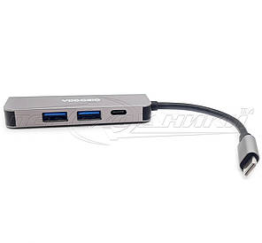Конвертер Type-C to HDMI + 2*USB 3.0+Type-C Female, фото 2