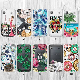 Силіконовий чохол з малюнком для Samsung i9001 Galaxy S Plus (new collection)