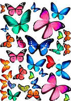 Вафельная картинка Бабочки А4 (p0052)