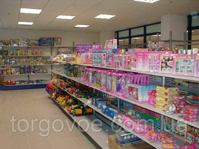 Стеллажи торговые для магазина детских товаров. Торговое оборудование WIKO для детских магазинов - фото 3 - id-p1303257