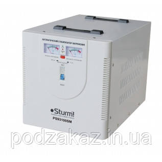 Стабілізатор напруги, сервопривід Sturm 10000 ВА PS93100SM, фото 1