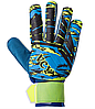 Рукавички воротарські юніорські SP-SportFB931B VCY р-6 з захисними вставками, салатові, фото 2
