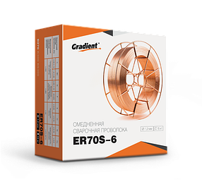 Дріт зварювальний обміднений (0,8 мм) св08г2с 15кг.