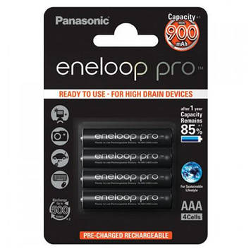 Акумулятор Panasonic Eneloop AAA 930mAh Ni-MH 1 шт