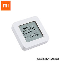 Компактний бездротовий смарт-термометр і цифровий гігрометр XIAOMI Mijia Bluetooth Thermometer 2, фото 5