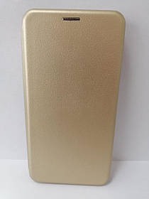 Чехол книжка для Xiaomi Redmi Note 9S, Note 9 Pro gold