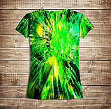 Футболка 3D-Green lazer, фото 3