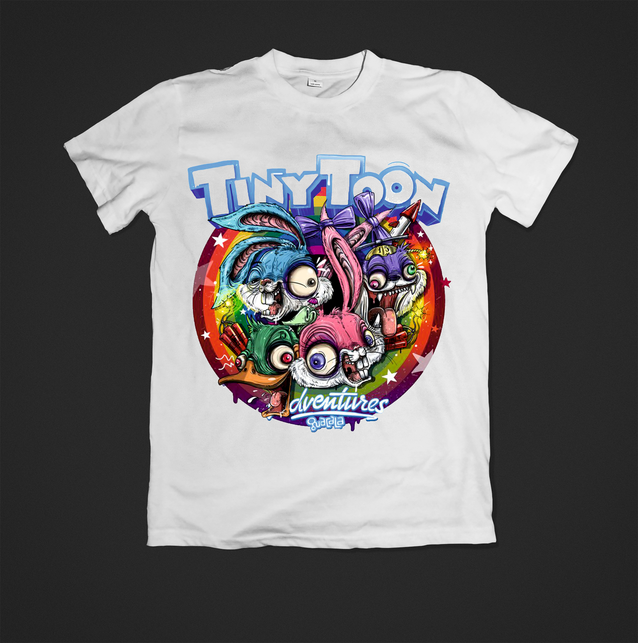 Футболка YOUstyle для чоловіків Tiny Toon 0505 L White