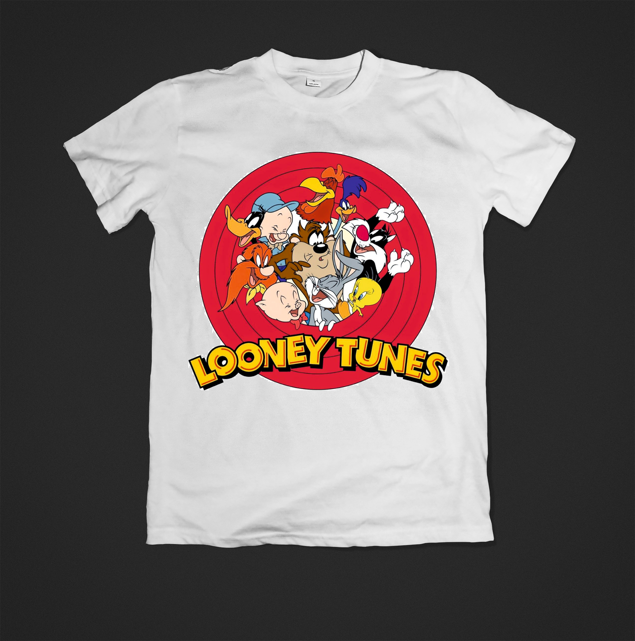 Футболка жіноча з веселим принтом looney tunes, фото 1