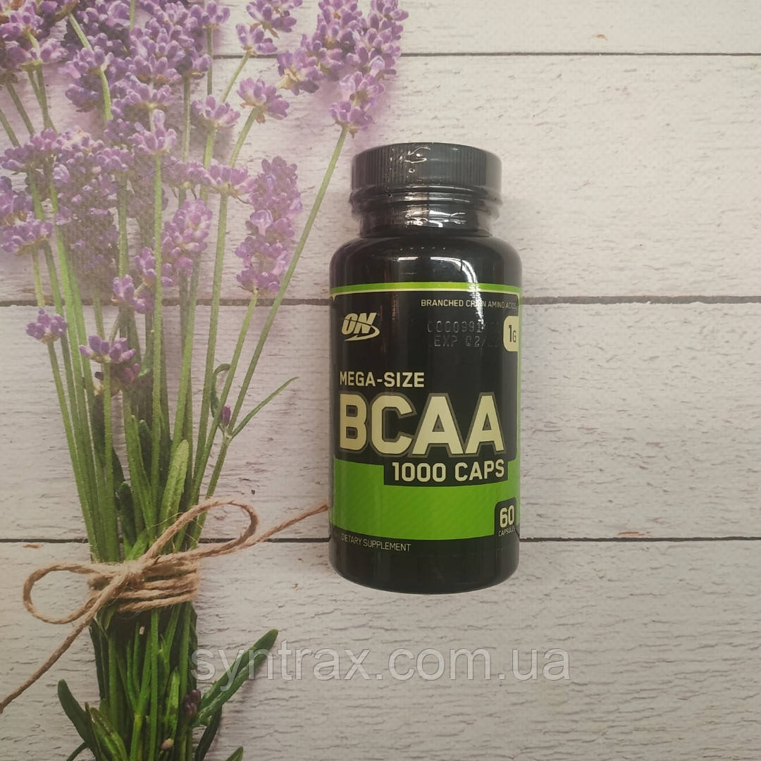 ON BCAA срок до 02/22 1000 бцаа optimum nutrition 60 caps