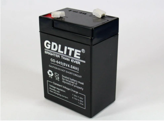 Акумулятор BATTERY GD 645 6V 4A, Акумулятор для ваг, ліхтарів, приладів, Акумуляторна батарея, АКБ, фото 2