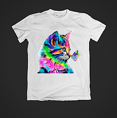 Футболка жіноча з веселим принтом looney tunes