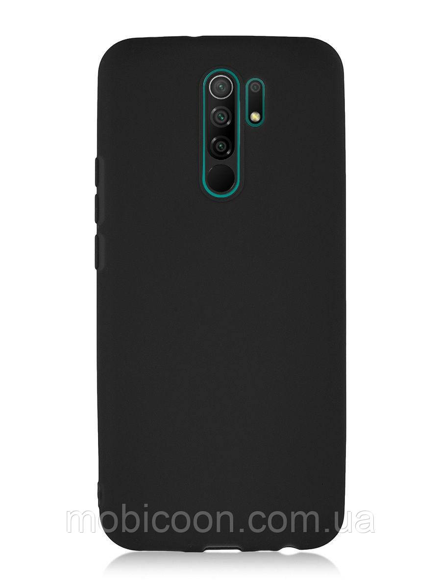 Чохол силіконовий для Xiaomi Redmi 9 чорний (сяомі ксіоміредмі 9), фото 1
