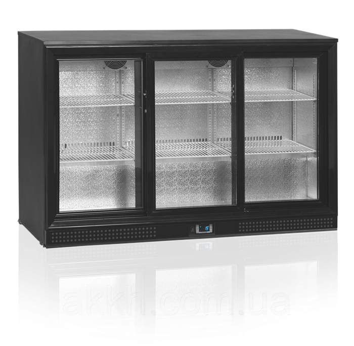 Фрігобар 1.35 м Tefcold DB300S-3-P розсув. дверцят