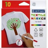 Набор маркеров по ткани Textile 10шт