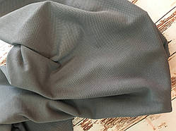 Трикотажне полотно "Лакоста" сіра