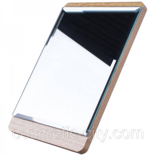 Дзеркало для макіяжу Cosmetic mirror NoR-36, дерев'яне