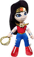 М'яка плюшева мінілялька DC Super Hero Girls Wonder Woman Диво Жінка DWH56, фото 2