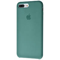Чехол для iPhone 8 Plus силиконовый с бархатом микрофиброй накладка чохол на эпл айфон 8 плюс + зеленый 55