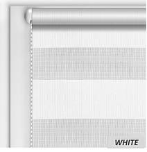 Рулонні штори день-ніч WHITE
