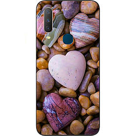 Чохол силіконовий з картинкою для Vivo Y15 Камені